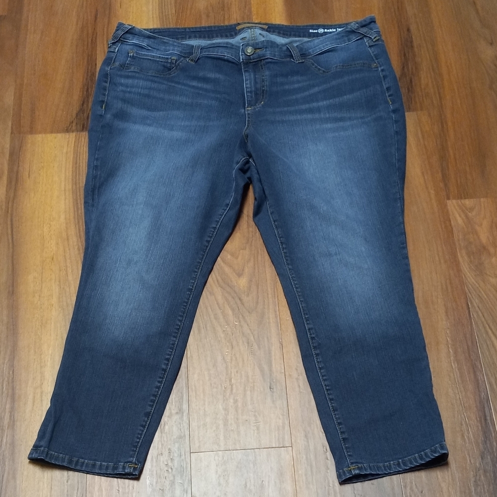 Women's Size 20 Stitch's Jeans, Ankle Jeggings. 5 pocket. Stretch.